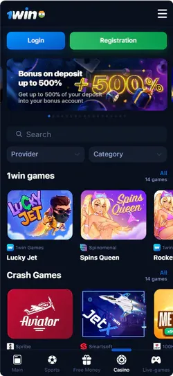 1win casino app