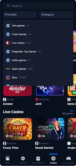 1win casino download