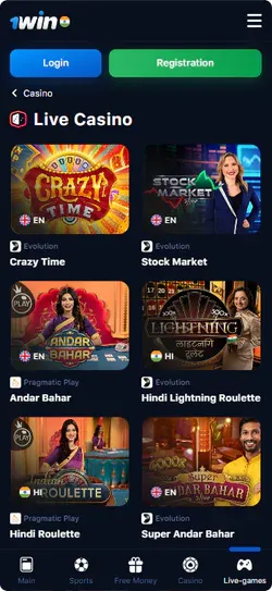 download casino app 1win