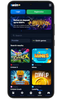 1win casino app quick games