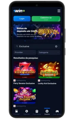 1win casino games app 