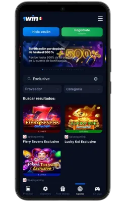 1win casino games app 