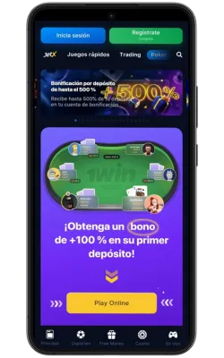 1win casino app poker