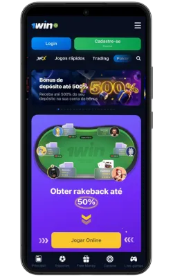 1win casino app poker