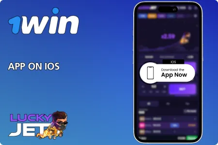 1Win Lucky Jet APP on iOS