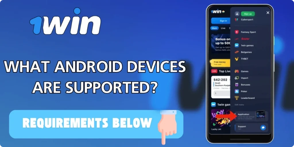 1win APK System Requirements
