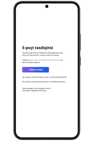 E-poçt ünvanının yoxlanılması