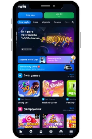 iPhone için resmi 1Win uygulaması