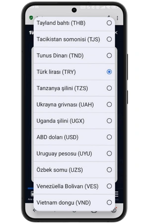 1Win uygulamasına kayıt kılavuzu