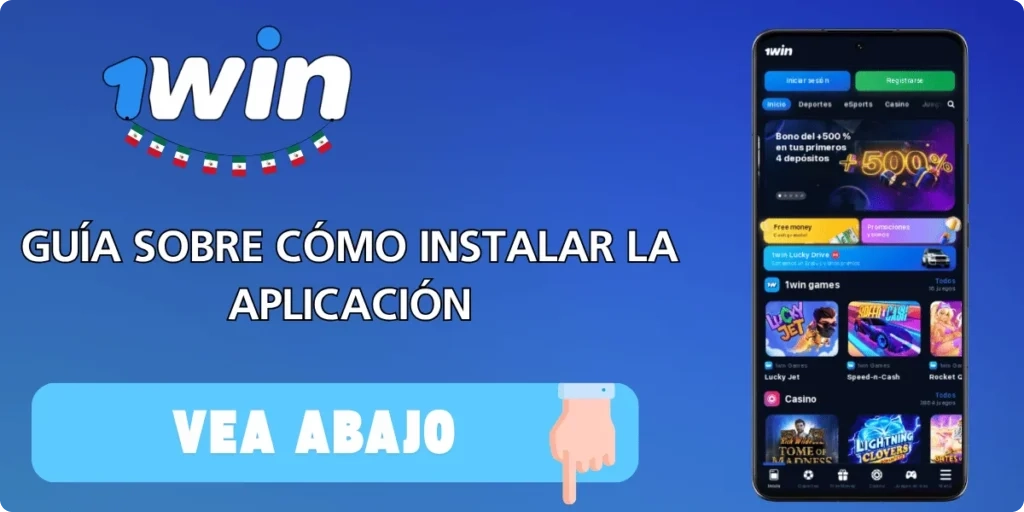 como descargar 1win apk para android