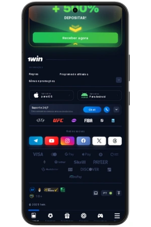 como instalar o aplicativo 1win no android