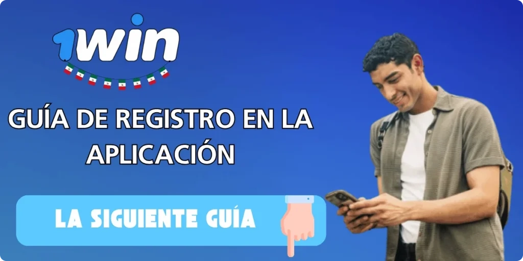 Cómo registrar una cuenta en la aplicación 1Win