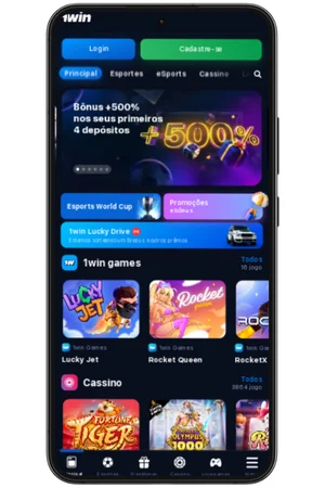 como se registrar 1win app