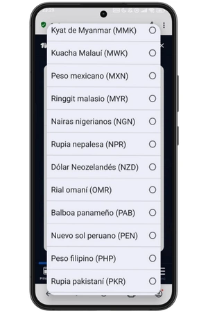 Guía para el registro en la aplicación 1Win