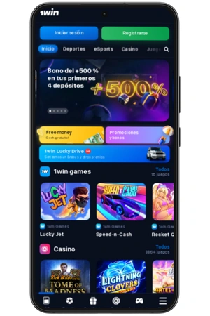 Guía para registrarse en la app 1win