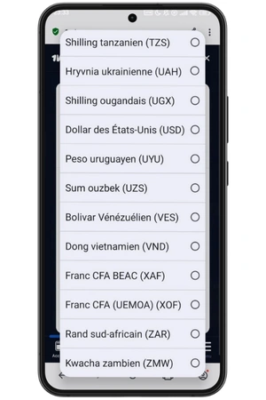 guide d'inscription dans l'application 1Win