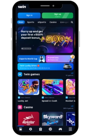 Official 1Win app for iPhone