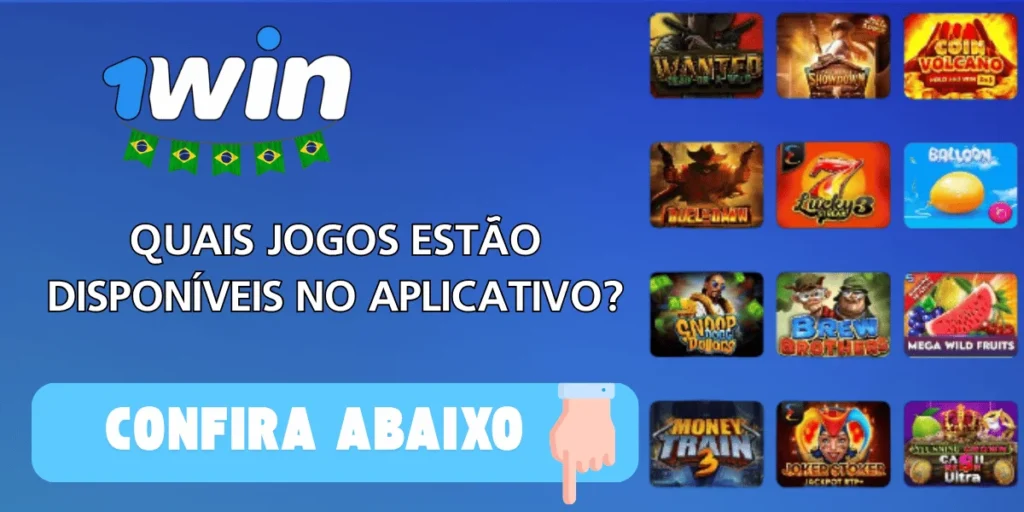 Jogos 1win no aplicativo